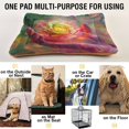 thumbnail image 6 of Qxltty Hand Holding A Rose Ped Pad Wear-resistant and Hard to Bite Through Sleeping Pad for Small Medium Large Dogs Winter Pet Bed 36×24in, 6 of 6