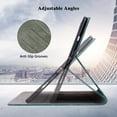 thumbnail image 5 of GSFY Case Compatible with iPad Air 11 Inch M3 (2025) / M2 (2024), iPad Air 10.9'' 5th / 4th Generation (2022/2020), Premium PU Leather Protective Folio Stand Case Multiple Viewing Angles, Dark Green, 5 of 7