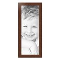 thumbnail image 2 of ArtToFrames 8" x 21" Walnut Picture Frame, 8x21 inch Brown Wood Poster Frame (WOM-4096), Pack, 2 of 8