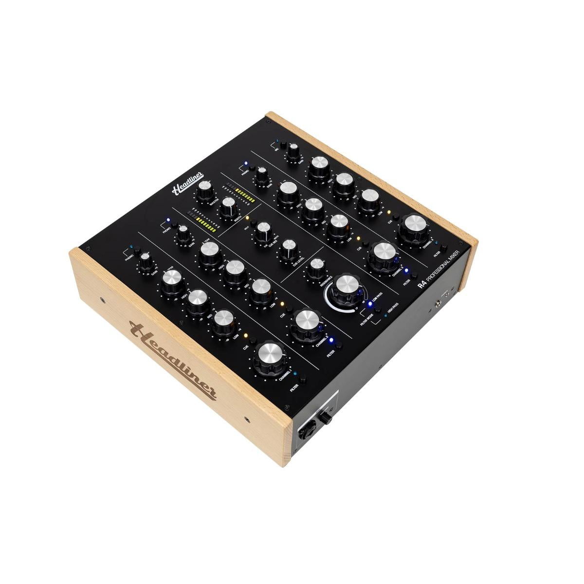 Headliner R4 4-Channel Rotary DJ Mixer