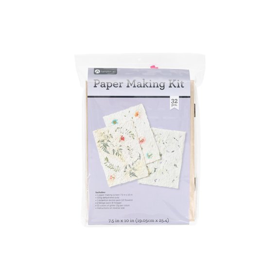 Hampton Art Paper Making Kit: Create Unique Homemade Paper With Ease  All-In-One Making Supplies For Creative Crafting, Diy Projects, And Personalized Stationery