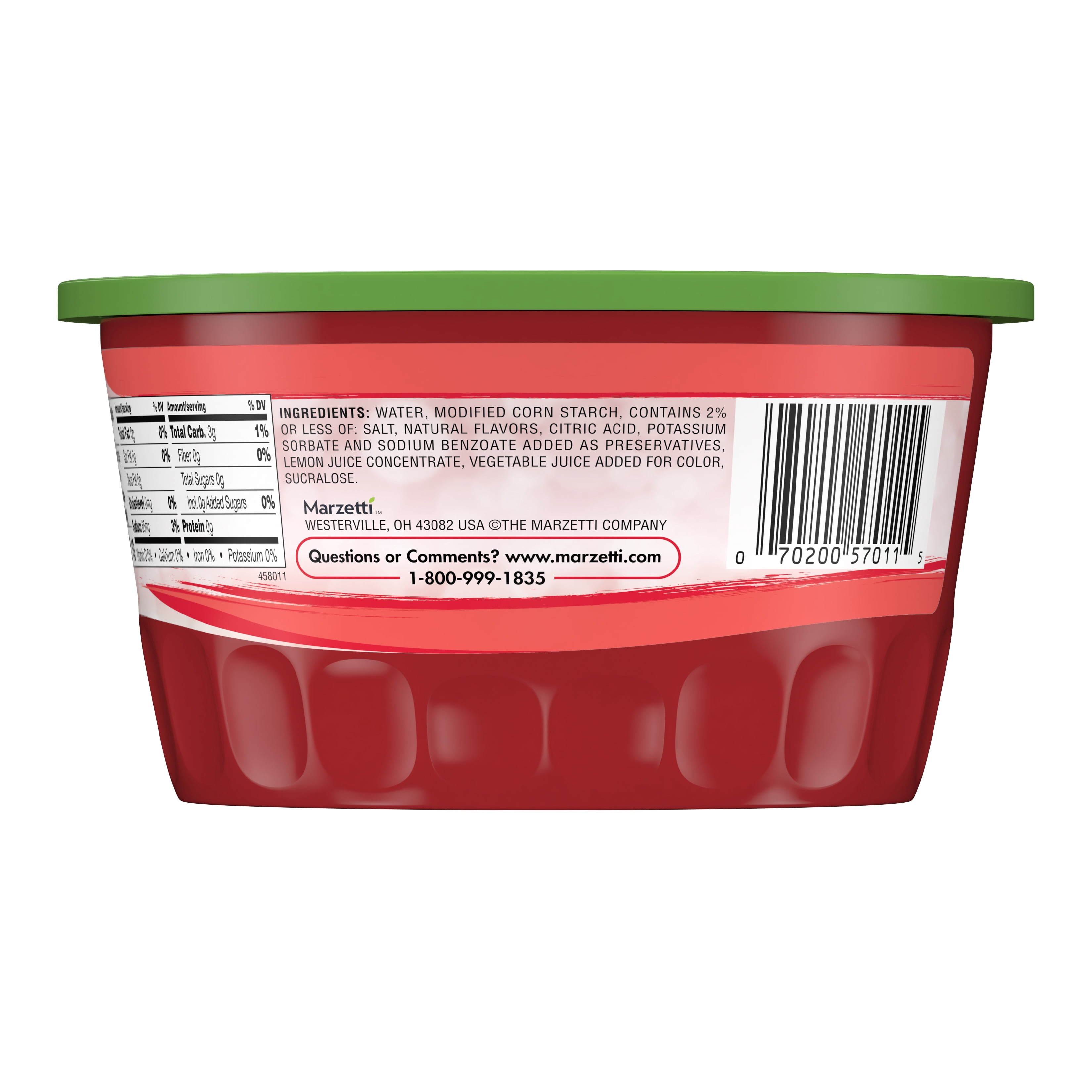 Marzetti Sugar Free Glaze for Strawberries, 12.75 oz. Tub
