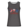 thumbnail image 3 of UVEASISHA Big and Tall Patriotic Tank Tops for Men,Mens Stars and Stripes 4th of July Tank Tops Retro Muscle 1776 Sleeveless Shirt American Flag Tank Tops for Men 2024 Dark Gray, 3 of 3