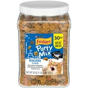 Purina Friskies Cat Treats, Party Mix Beachside Crunch, 30 oz. Canister