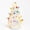 Ghost, variant on Vintage Lighted Halloween Tree, Resin Tabletop Halloween Decor with Colorful Bulbs, Battery Operated Halloween Figurine, Ghost Halloween Mantel Decor for Indoor Home Party