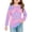 #A01-Purple, variant on Abcomgle Girls Long Sleeve T Shirts Size 6-7 Trendy Floral Print Crewneck T-Shirts for Girls Winter Basic Top for Girls Cute Blouses for Girls with Pocket