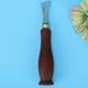thumbnail image 5 of Creaser de borde de cuero Hoja de acero inoxidable Mango de madera Creaser Herramienta de artesanía de cuero (2,5 mm), 5 of 10