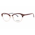 thumbnail image 1 of Bebe BB5162 600 Men's Berry Rectangular Plastic Frame Eyeglasses, 1 of 2