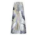 thumbnail image 3 of ICHUANYI Clearance Women Fashion Casual Printing Elastic Waist Loose Full Length Pants ICHUANYI "ICHUANYI", 3 of 4