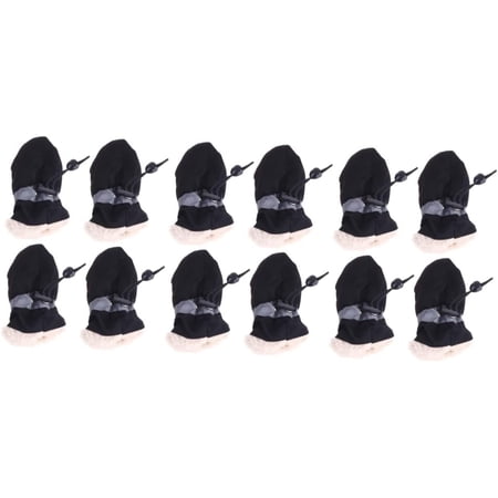 12 Pcs Botas para Dog Foot Cover Cold Weather Paw Protector Shoes for Dogs Medium Dog Protective Case Warm Boots Dog Shoes Pet Shoes Boots for Dogs Floor Claw Shoes