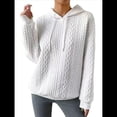 thumbnail image 1 of Sudadera con Capucha para Mujer, A , Cálida, Informal, Holgada, de Gran Tamaño. L, 1 of 7