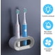 thumbnail image 2 of Organizador de baño autoadhesivo de pared de 2 piezas para cepillo de dientes, 2 of 5