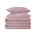 thumbnail image 2 of BNM Egyptian Cotton 530 Thread Count Duvet Cover Set, King/California King, Lavender, 2 of 5