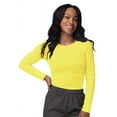 thumbnail image 2 of Sivvan 2 Pack Women's Comfort Long Sleeve Multi Color T-Shirt / Underscrub Tee, 2 of 7