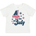 thumbnail image 3 of Inktastic 4th of July with Striped Stars Boys or Girls Toddler T-Shirt, 3 of 5