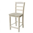 thumbnail image 2 of Home Square Furniture 24" Counter Stool in Unfinished - Set of 3, 2 of 9