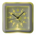 thumbnail image 6 of Seiko Ena 3" Traditional Bedside Alarm Clock, White, Quartz, Analog, QHE182WLH, 6 of 7