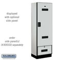 thumbnail image 2 of 24" Wide Designer Wood Gear Locker - 6 Feet High - 18 Inches Deep - Gray, 2 of 2
