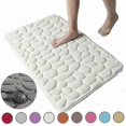 thumbnail image 1 of Bath Rugs Mat Bathroom Floor Mat Set Memory Foam Bath Mat Non Slip Washable Carpet, 1 of 5