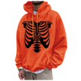 thumbnail image 1 of VBARHMQRT Chandails à Capuchon Zippés Série Automne/hiver Décontracté Chandail à Capuchon Imprimé 3D pour Homme, 1 of 4