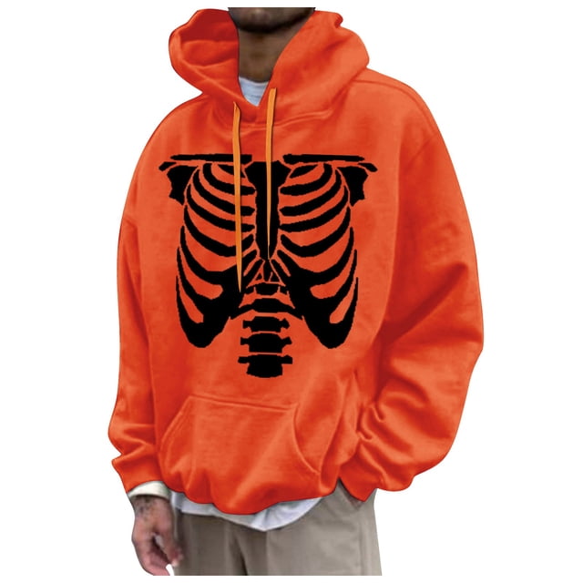 VBARHMQRT Chandails à Capuchon Zippés Série Automne/hiver Décontracté Chandail à Capuchon Imprimé 3D pour Homme