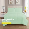 thumbnail image 2 of Juego de ropa de cama Sweet Home Collection Dorm Room Twin XL Mint, 2 of 6