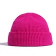 thumbnail image 4 of Gorro corto de piel de melón, gorro tejido con forma de sandía, gorro de lana sin frijoles, gorro de punto con forma de lingote, cálido en otoño e invierno, 4 of 6