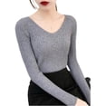 thumbnail image 1 of Sueter De Mujer Moda Canale Sweater Diseño A Relieve Abrigo LOLE  Sueter, 1 of 4