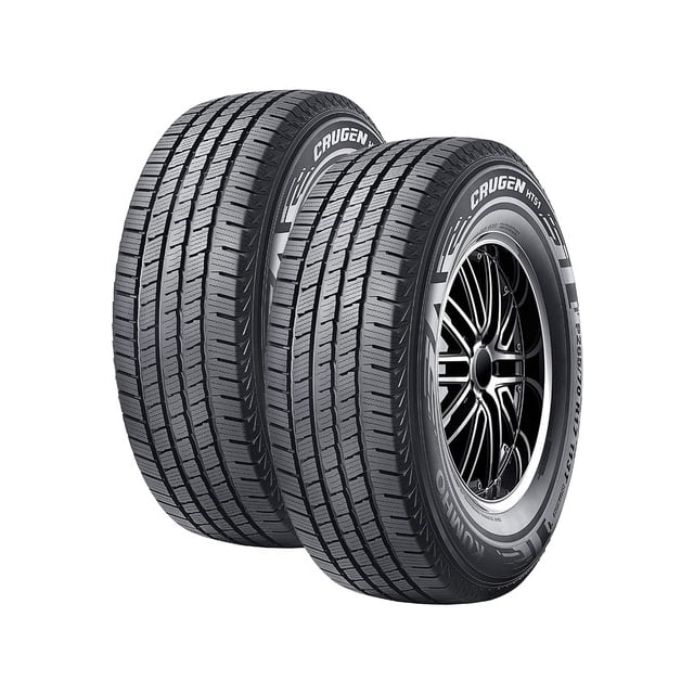 PAQUETE 2 LLANTAS 235/65R17 KUMHO CRUGEN HT51 + VALVULAS