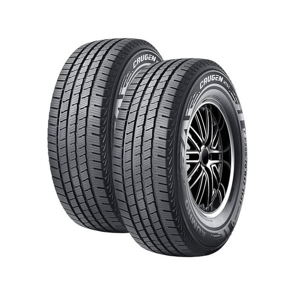 PAQUETE 2 LLANTAS 235/65R17 KUMHO CRUGEN HT51 + VALVULAS