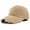 #1_Khaki, variant on Women’s Winter Baseball Cap Solid Color Lamb Wool Lined Warm Visor Hat for Outdoor Travel and Cold Weather Casual Wear