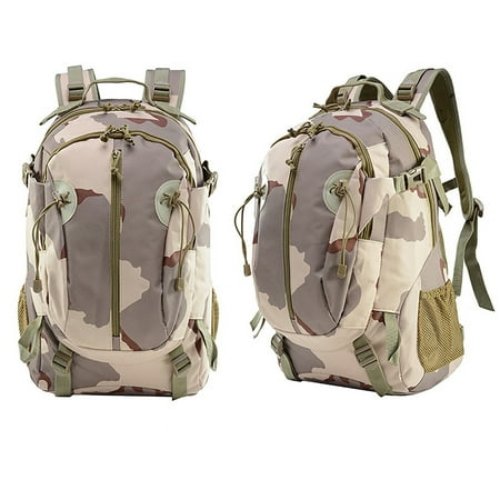 Tactical Backpack Military Army Daypack Durable and waterproof for Hiking Camping Travel Hunting Rucksack Trekking Camo