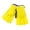 Yellow, variant on 2 Pcs Kids Adjustable Swim Fins, Soft Comfort Youth Diving Flippers, Lightweight Anti- Training Gear for Snorkeling, Swimming, Beach & Pool Water Sports (Black)