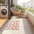 thumbnail image 4 of Yayeee Doormat for Inside 20"x32" Absorbent Low-Profile Washable Non-Slip Rubber Backed Entryway Rug, Apple Plaid Pattern, 4 of 8