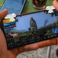 thumbnail image 5 of FUEENIRVA Mobile Game Joystick Trigger for Phone, PC Compatible, Non-Obstructive Map View, 1 Pair Gaming Controller, 5 of 9
