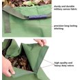 thumbnail image 3 of Bolsa de césped de jardín, bolsas de basura, bolsa de basura resistente, hojas de jardín, lona para residuos, tela para basura, césped de jardín, gran capacidad, resistente al desgaste, 3 of 5