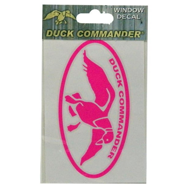 Duck Commander DC-OVDCP New Oval Decal&#44; Pink