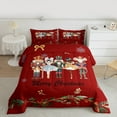 thumbnail image 2 of Feelyou Nutcracker Royal Guarder Bedding Comforter Set, Merry Christmas Twin Comforter Sets, Teen Kid Child Reversible Bedding Set, Ultra Soft Home Decor, 2-Piece, 2 of 8