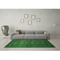 thumbnail image 3 of Ahgly Company Indoor Round Persian Emerald Green Traditional Area Rugs, 4' Round, 3 of 4