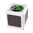 thumbnail image 4 of Temporizador de ajedrez con cuenta regresiva, portátil, profesional, duradero, para juegos de mesa, para Weiqi, juegos de interior, competición y práctica. Blanco, 4 of 8