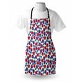 thumbnail image 3 of Colorful Apron Wild Fruits Collections Raspberry Blueberry and Blackberry Fresh Healthy Options, Unisex Kitchen Bib Apron with Adjustable Neck for Cooking Baking Gardening, Multicolor, by Ambesonne, 3 of 3