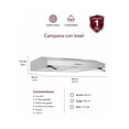 thumbnail image 3 of Campana Extractora Maxims Pared 80cm Acero Inox Doble Turbina 3 Velocidades LED Filtro Grasa 110V, 3 of 4