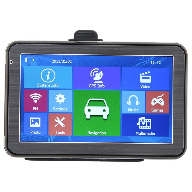 Navegador GPS en pulgadas, Navegador GPS 5 en navegación para vehículos GPS Navegador GPS Los mejores materiales