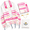 Royal Pink 72"x22", variant on Royal Blue 72"x22" Unbranded Tallit Prayer Shawl with Clip and Storage Bag