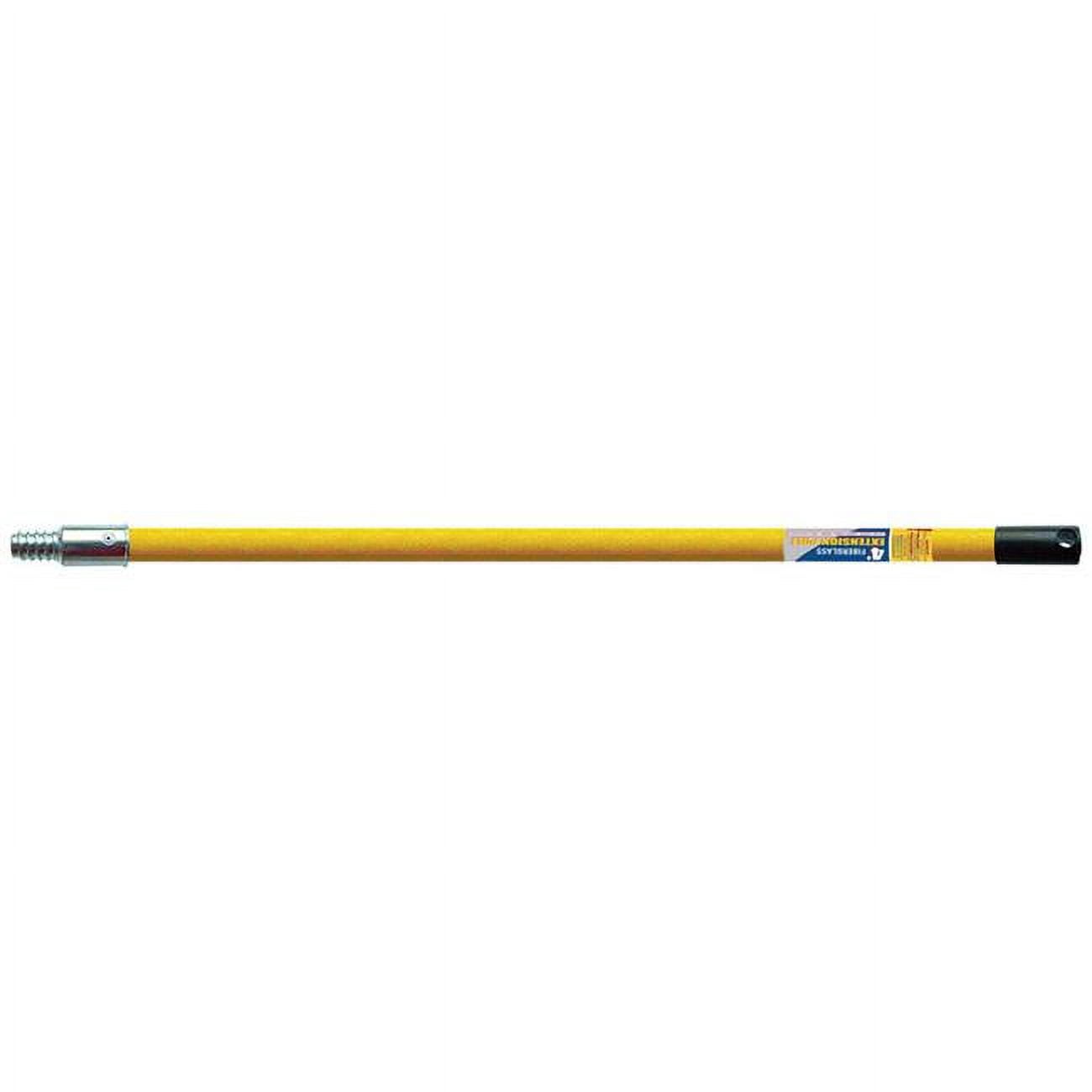 Premier 1898931 48 x 0.93 in. Fiberglass Rolling Paint Extender - Yellow