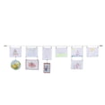 thumbnail image 1 of Juego de alambrones para cortinas Wallniture para tapicería, color plateado, 1 of 6