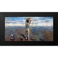 thumbnail image 2 of Bolokofsky, Ronald 18x11 Black Modern Framed Museum Art Print Titled - Stepping Stones, 2 of 5