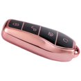 thumbnail image 1 of Xingzhi Fashionable Car Key Fob Cover for Byd Series Smart Key Simple to Install Pink Standard 1Set, 1 of 6