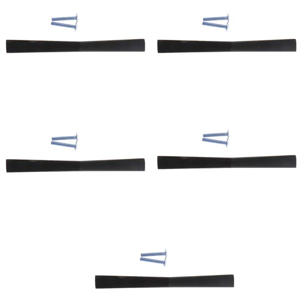 5x Manija de Metal de Moderno de Puerta Manija para Maletín Maleta pequeña sala Armario Fácil de Instalar + 10x Tornillos L1 Macarena Manija del gabinete