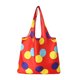 thumbnail image 4 of Cateissary Bolsa de compras Bolsa de hombro plegable portátil Bolsa de almacenamiento de comestibles reutilizable Almacenamiento y organización del hogar Rojo S, 4 of 6